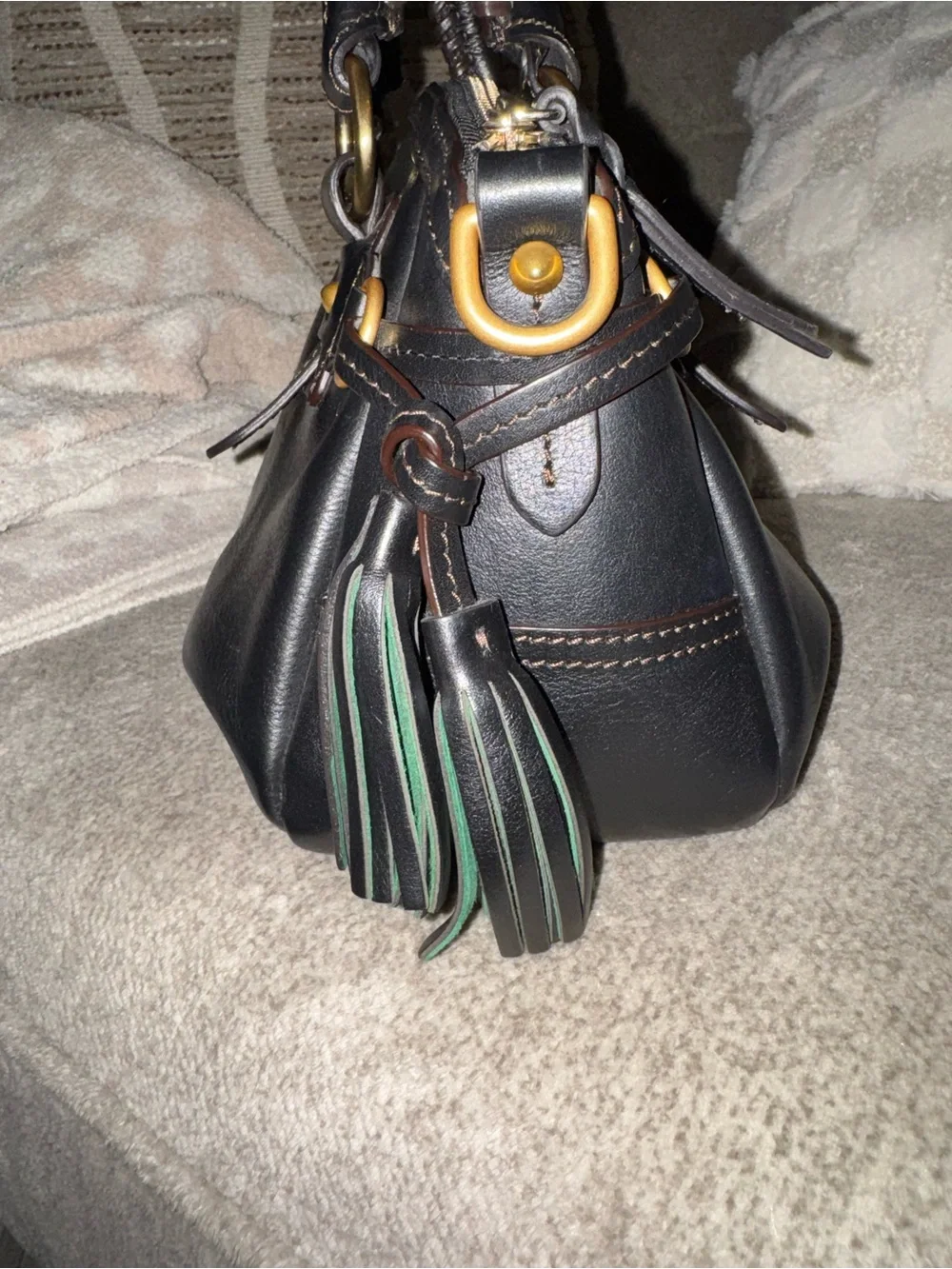 Dooney and Bourke Florentine medium mail Satchel Handbag - Picture 6 of 12